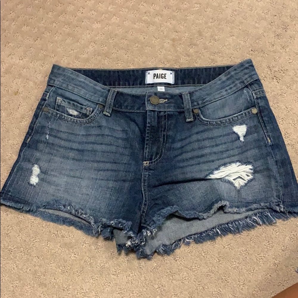 Paige Denim “Daryn” Shorts